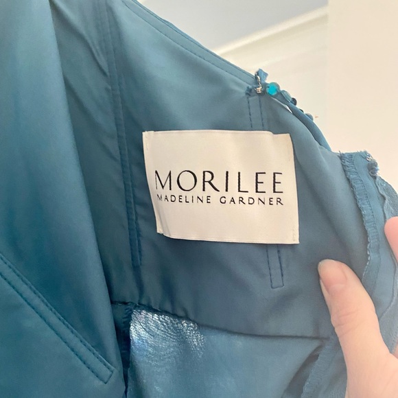 MORI Lee Bridesmaid Dress - Emerald - Picture 4 of 14